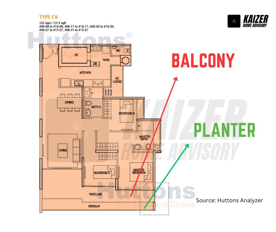 FIRST-TIME CONDO BUYERS: CONDO WITH BIG BALCONY AND PLANTER SPACE